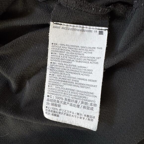 Arcteryx Cormac Crew Shirt Long Sleeve Baselayer Small Men Black Hiking Outdoors - Picture 4 of 7